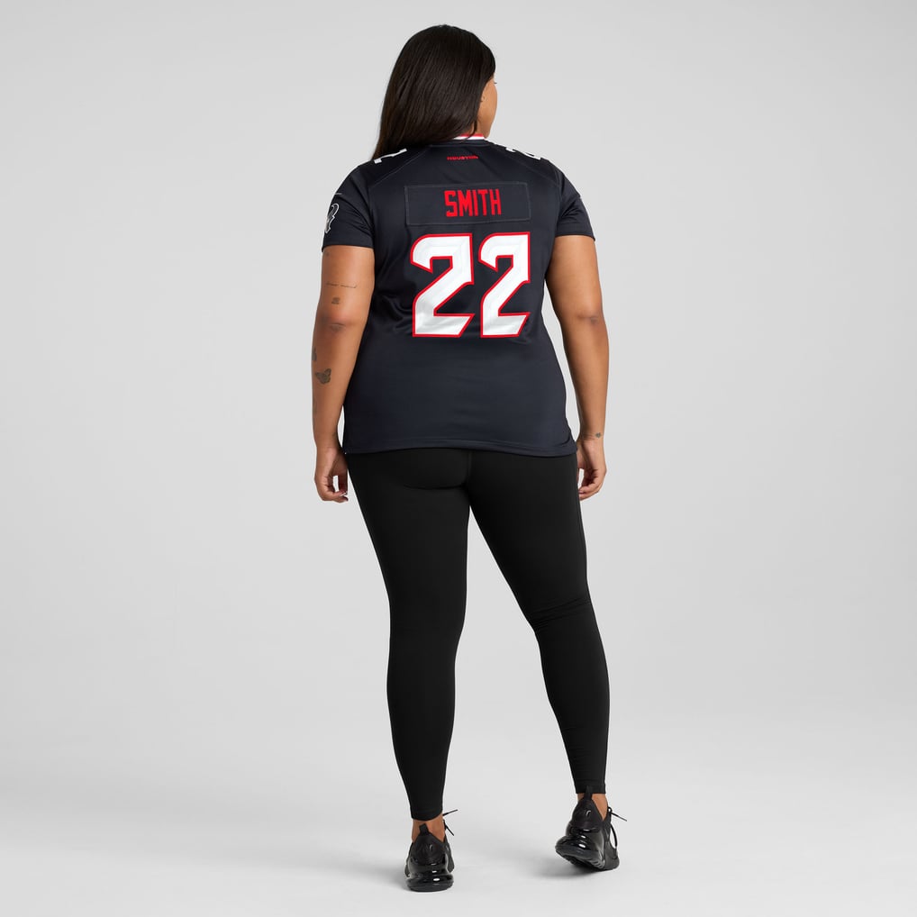 Jaylin Smith Houston Texans Nike Women's Team Game Jersey -  Navy