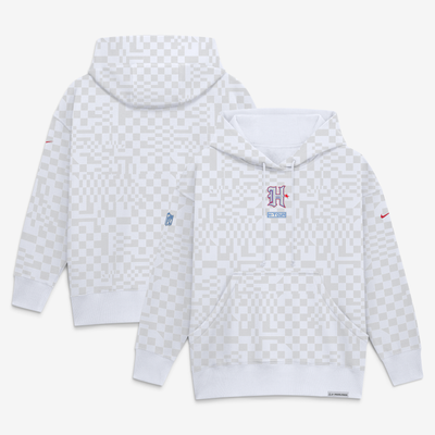  Houston Texans Nike Women's 2026 Rivalries Collection Oversized Pullover Hoodie - White