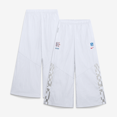  Houston Texans Nike Women's 2026 Rivalries Collection Wide Leg Woven Pants - White