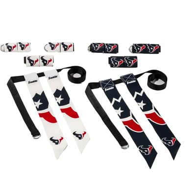 Houston Texans Franklin Sports Youth NFL Flag Football Set
