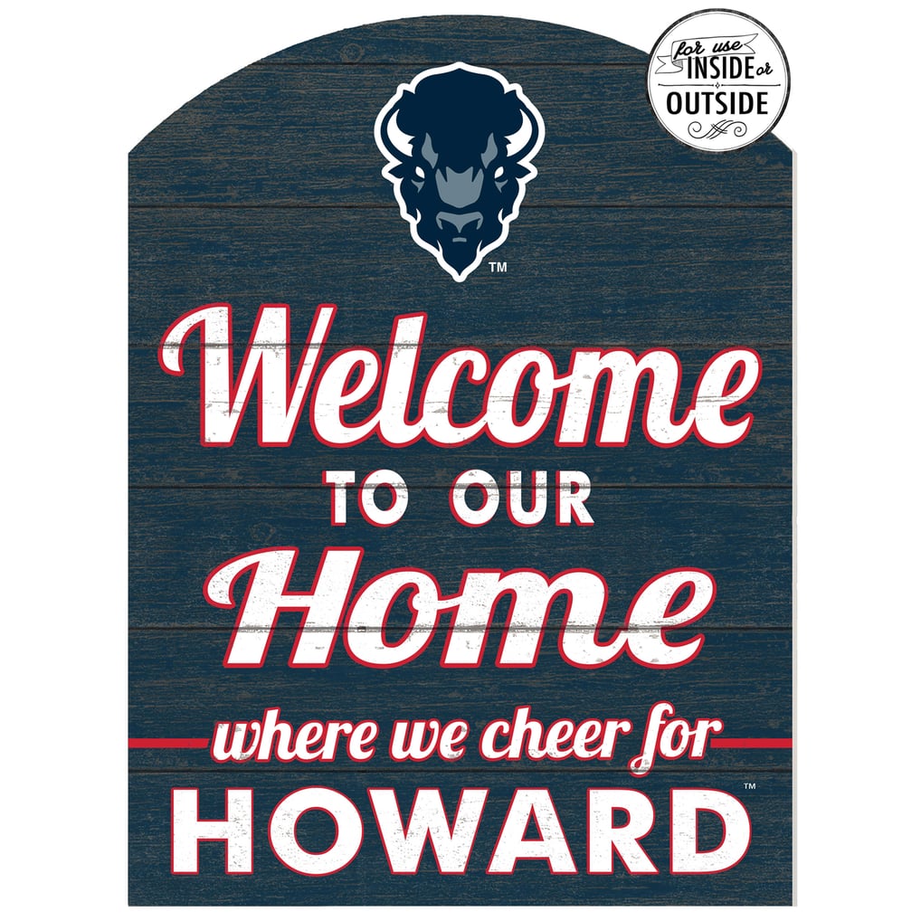 Howard Bison 16'' x 22'' Marquee Sign