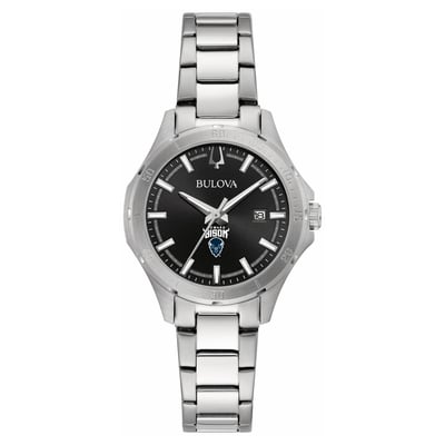 Howard Bison Bulova Women's Stainless Steel Sport Classic Watch - Black