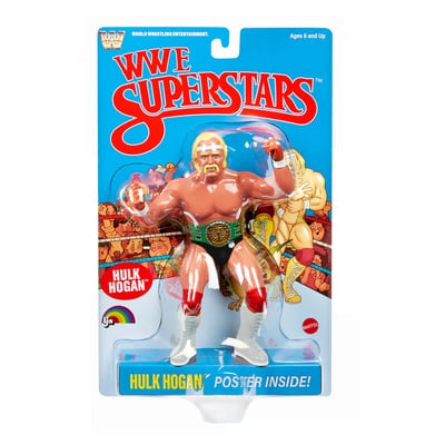 Hulk Hogan WWE Mattel LJN Superstars Series 5 Action Figure 
