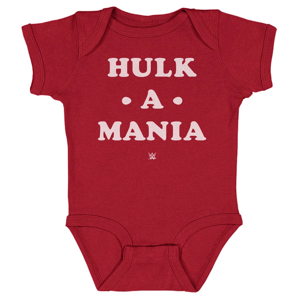  Hulk Hogan 500 Level Infant Hulk-A-Mania Bodysuit - Red