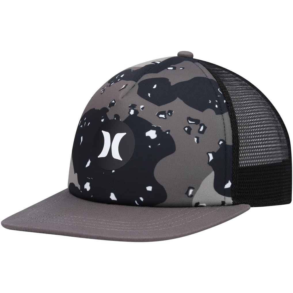  Hurley Balboa Trucker Snapback Hat - Anthracite/Black 