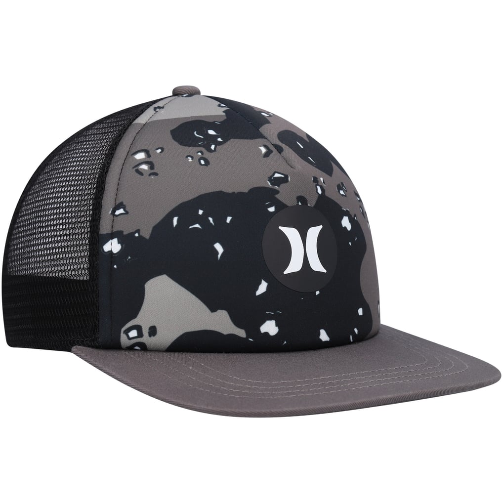  Hurley Balboa Trucker Snapback Hat - Anthracite/Black 