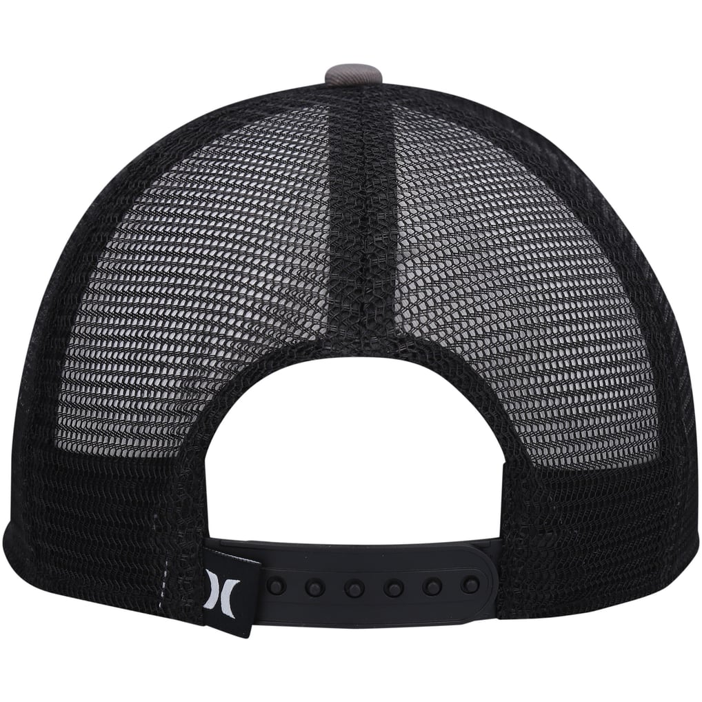  Hurley Balboa Trucker Snapback Hat - Anthracite/Black 