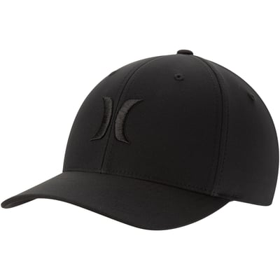 Hurley One & Only Logo H2O-Dri Flex Hat - Black
