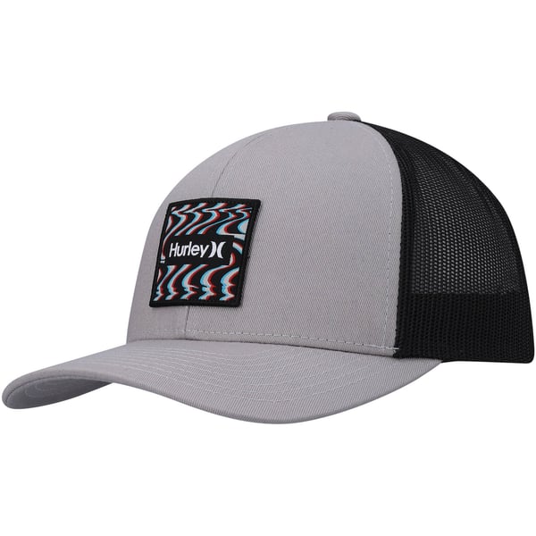 Hurley Seacliff Trucker Snapback Hat - Gray display picture 2