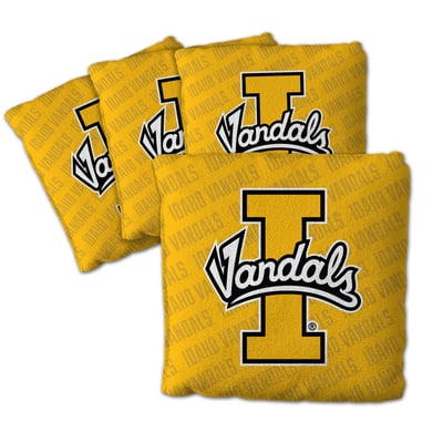 Idaho Vandals Fanpoint Four-Piece Cornhole Bag Set