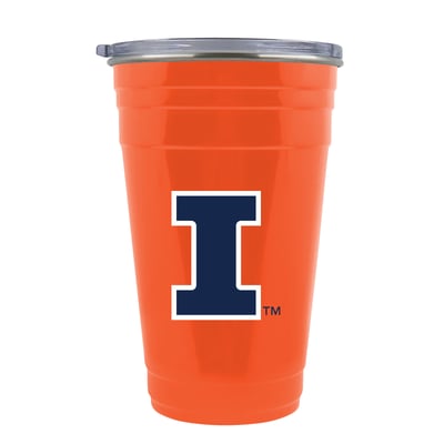 Illinois Fighting Illini 22oz. Double Play Tailgater Tumbler