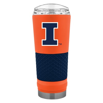 Illinois Fighting Illini 24oz. Double Play Draft Tumbler