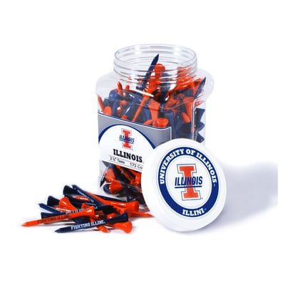 Illinois Fighting Illini Jar of 175 Tees