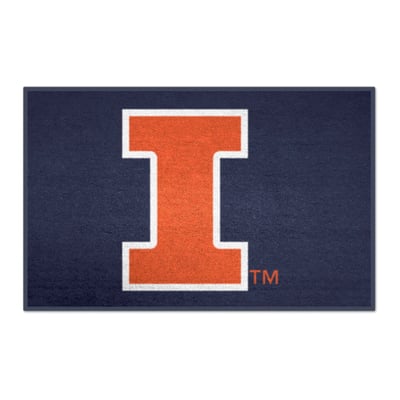 Illinois Fighting Illini Logo Brands 19" x 30" Starter Mat