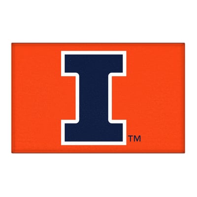 Illinois Fighting Illini Logo Brands 19" x 30" Starter Mat