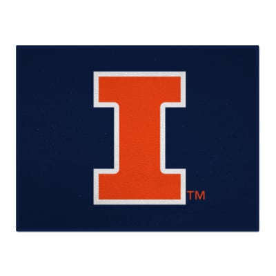  Illinois Fighting Illini Logo Brands 33.75" x 42.5" All-Star Mat