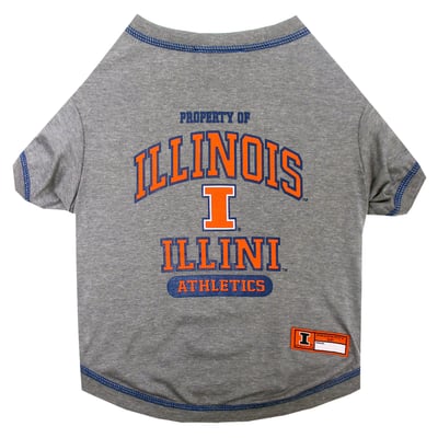 Illinois Fighting Illini Pets First Pet T-Shirt