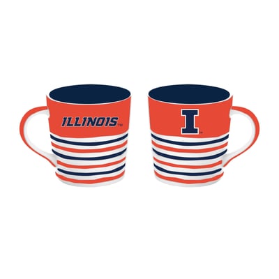 Illinois Fighting Illini The Memory Company 15oz. Ceramic Americano Mug