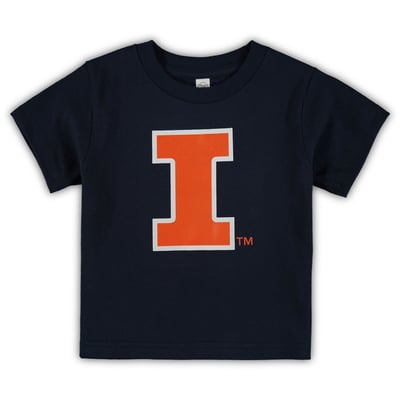 Illinois Fighting Illini Toddler Big Logo T-Shirt - Navy