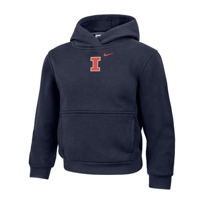Illinois Fighting Illini Nike Toddler Core Hoodie - Navy
