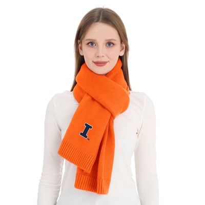Illinois Fighting Illini ZooZatz Posh Knit Scarf