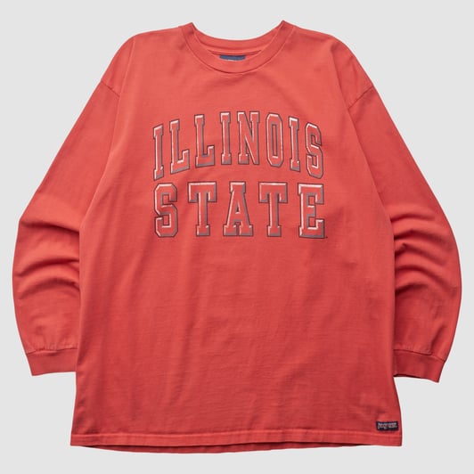 Illinois State Redbirds Jansport 90s Long Sleeve T-shirt - Red - XL by Fanatics Real Vintage