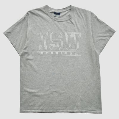 Illinois State Redbirds MV Sport 2010s T-shirt - Heather Gray - M by Fanatics Real Vintage