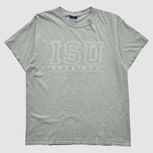 Illinois State Redbirds MV Sport 2010s T-shirt - Heather Gray - M by Fanatics Real Vintage