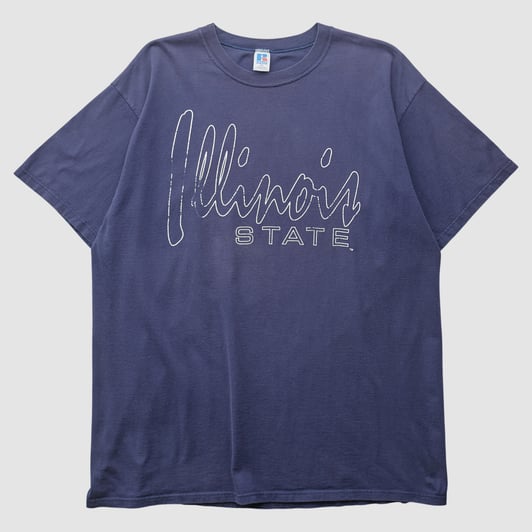 Illinois State Redbirds Russell 90s T-shirt - Navy - XL by Fanatics Real Vintage