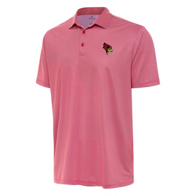 Illinois State Redbirds Antigua Rings Polo - Red/White
