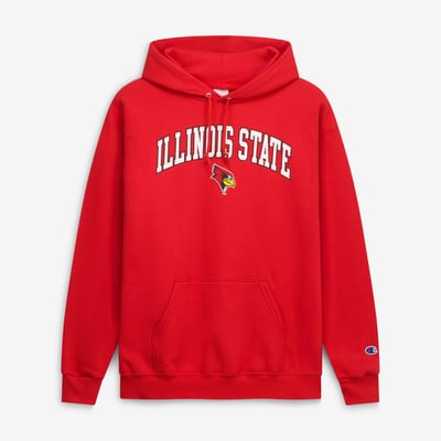 Illinois State Redbirds Champion Powerblend Hoodie - Red