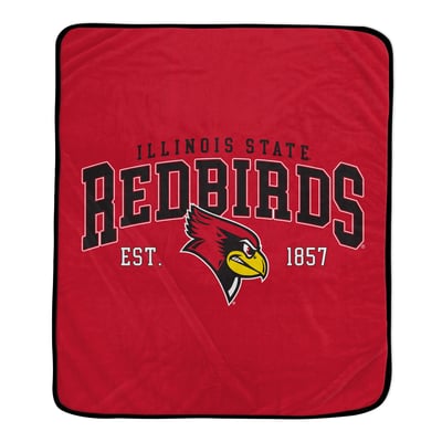 Illinois State Redbirds Pegasus Vintage Arch Block 50" x 60" Ultra Soft Blanket