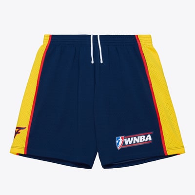 Indiana Fever Mitchell & Ness 2002 Swingman Shorts - Navy - Court Origins