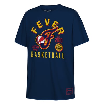  Indiana Fever Mitchell & Ness Youth City So Nice T-Shirt - Navy