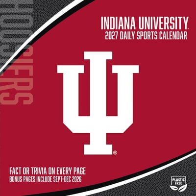 Indiana Hoosiers 2027 Box Calendar