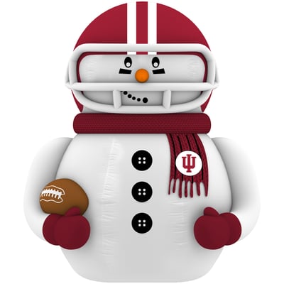 Indiana Hoosiers 7' Inflatable Snowman Player