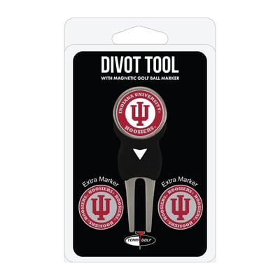 Indiana Hoosiers Golf Divot Tool Pack with 3 Magnetic Markers