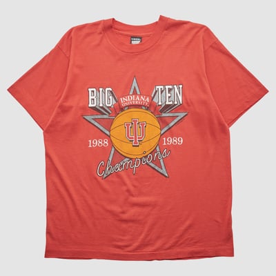 Indiana Hoosiers Screen Stars Best 1989 T-shirt - Red - M by Fanatics Real Vintage