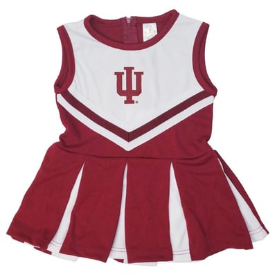  Little King Indiana Hoosiers Infant Crimson Cheer Jumper