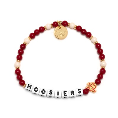  Indiana Hoosiers Little Words Project Team Bracelet