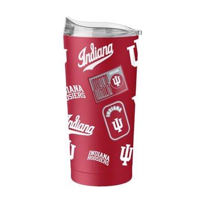  Indiana Hoosiers Logo Brands 20oz. Dreamweave Powder Coat Tumbler