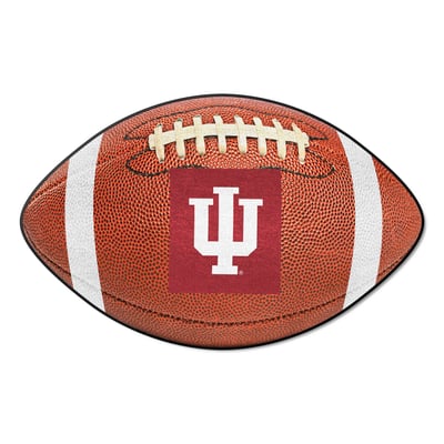Indiana Hoosiers Logo Brands 22" x 29.5" Football Mat