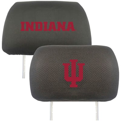 Indiana Hoosiers Logo Brands Car Head Rest Cover