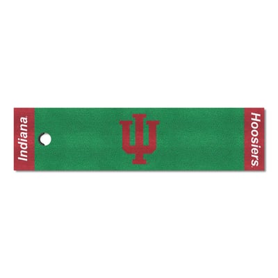 Indiana Hoosiers Logo Brands Putting Green Mat