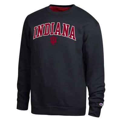  Indiana Hoosiers Champion Arch Sweatshirt - Black