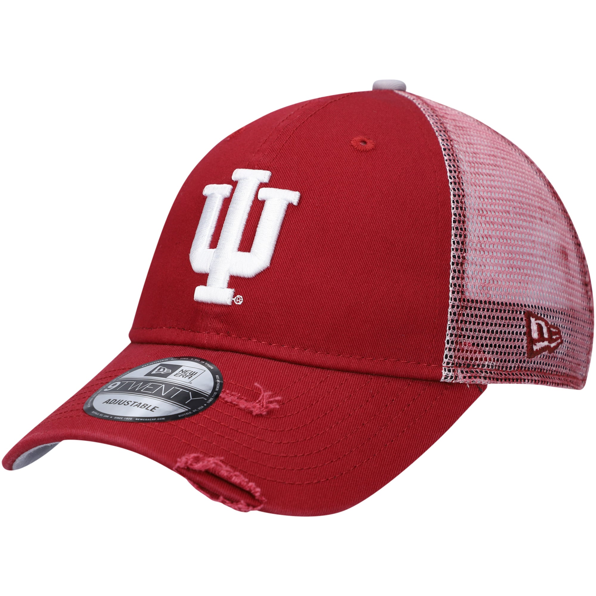 Indiana Hoosiers New Era Rustic Trucker 9TWENTY Snapback Hat  display picture 1
