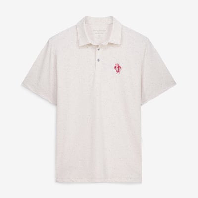 Indiana Hoosiers Tommy Bahama Palm Dunes IslandZone Polo - White