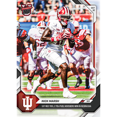 Nick Marsh - 2026-27 Bowman U NOW® Football - Card 23