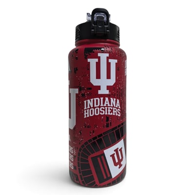 Indiana Hoosiers Pegasus 32oz Stainless Steel ProPress Water Bottle