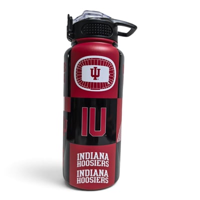 Indiana Hoosiers Pegasus 32oz Stainless Steel ProPress Water Bottle